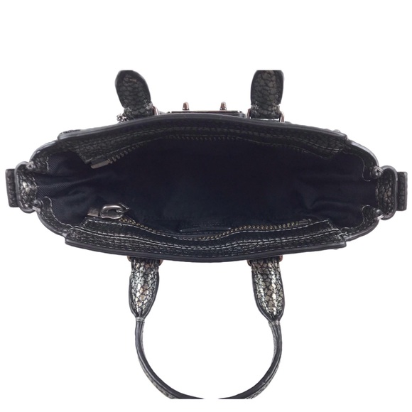 COACH Mini Metallic Swagger 15 Crossbody Handbag - Picture 9 of 13